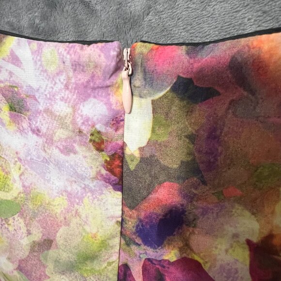 Women's Size 16 Liz Claiborne Floral Floral Fit-and-Flare A-Line Dress - Picture 11 of 16